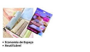 SACO A VACUO REUTILIZAVEL DL 50X70CM 990