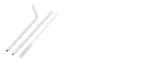 KIT 2 CANUDO INOX LIMPADOR MONAL 98322  